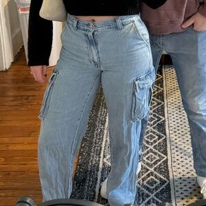 Madewell Low Slung Cargo Jeans